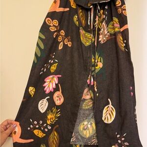 FARM RIO Floral Patterned skirt midi